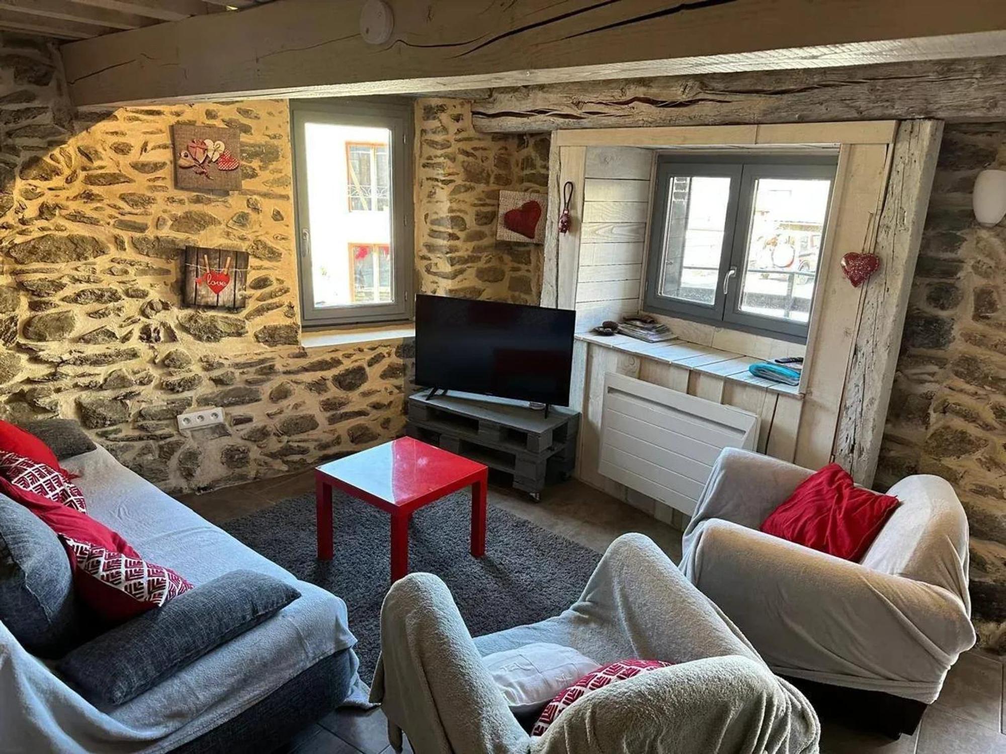 Chalet Confortable A Ascou Avec Vue Sur La Montagne 외부 사진